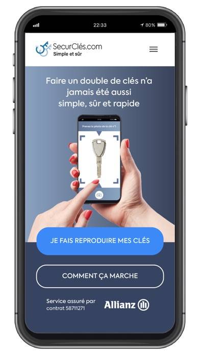 SecurClés / SecureClés Capture d'écran de l'application #1