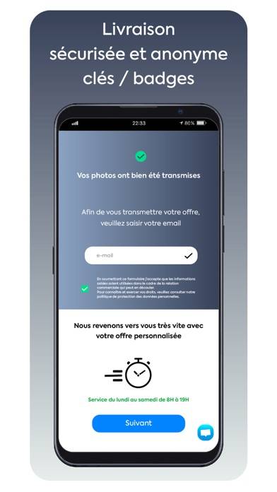 SecurClés / SecureClés Capture d'écran de l'application