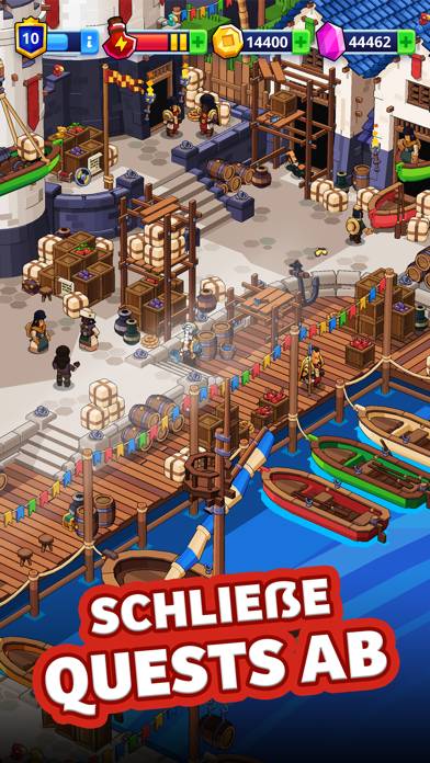 Medieval Merge: Dragon Games Spiel-Screenshot