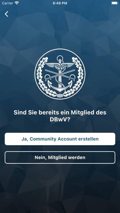 DBwV App screenshot