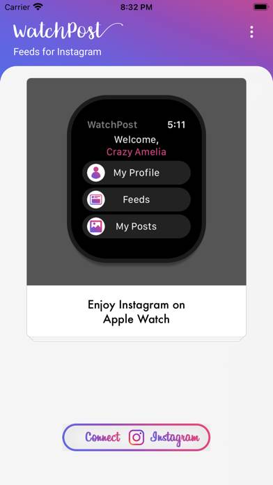 WatchPost for Instagram Feeds App screenshot #2