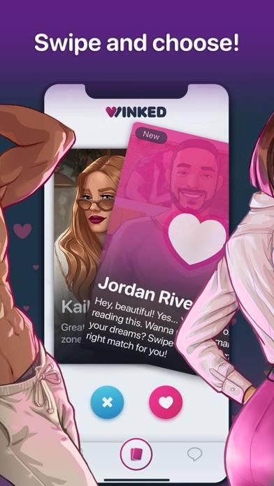 Winked: Episodes of Romance Captura de pantalla de la aplicación #2