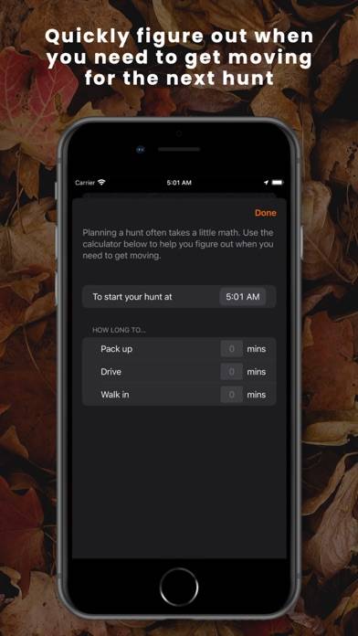 Shooting Light: Hunt Clock App screenshot