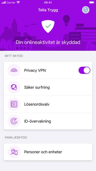 Telia Trygg App screenshot #1