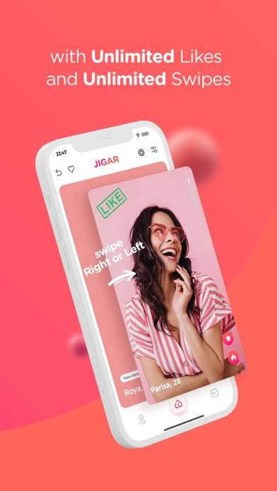 JIGAR: Persian Dating App App screenshot #2