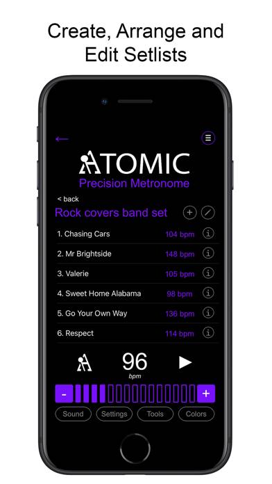 Atomic Metronome Capture d'écran de l'application #5
