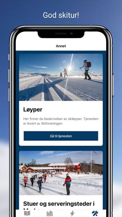 Skismøring Captura de pantalla de la aplicación