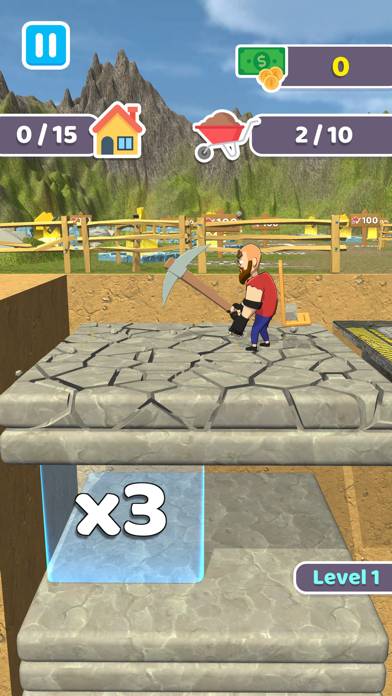 Block Breaker Miner Captura de pantalla de la aplicación #1