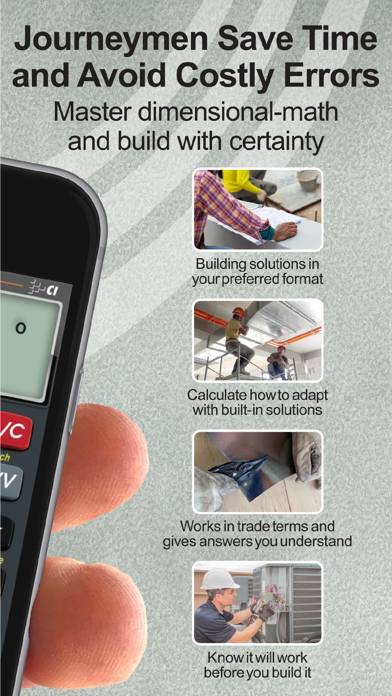 Sheet Metal HVAC Pro Math Calc App screenshot #2