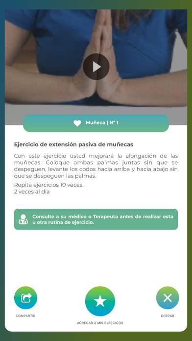 Terapia de manos App screenshot #5