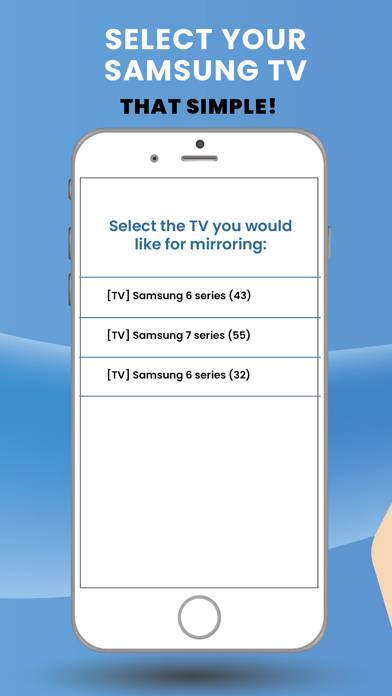 Mirror for Samsung TV 2021 Captura de pantalla de la aplicación #5