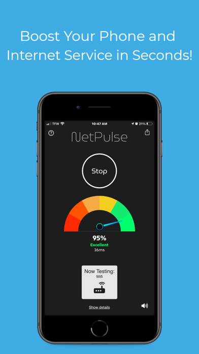 NetPulse App Capture d'écran de l'application #1
