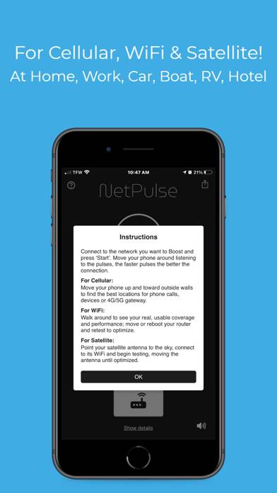 NetPulse App Capture d'écran de l'application #4