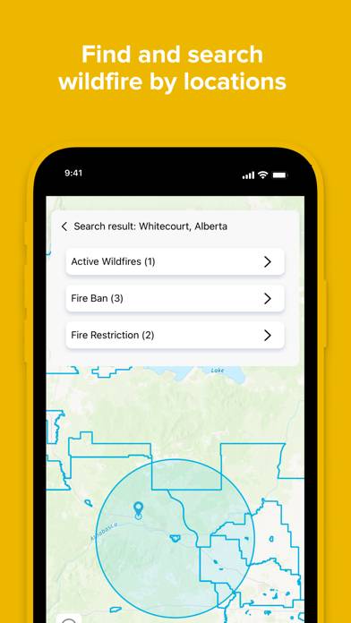 AB Wildfire Status App screenshot #3