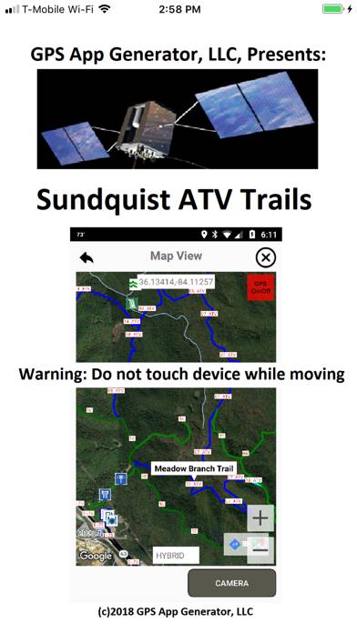 Sundquist ATV Trails App screenshot #1