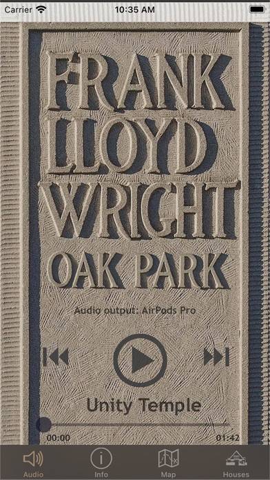 Frank Lloyd Wright Tour App screenshot #1