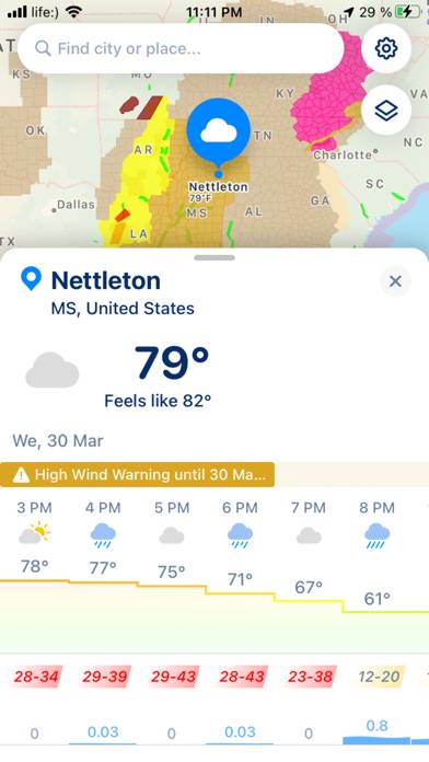 Weather Alerts: Severe, Storm App screenshot #2