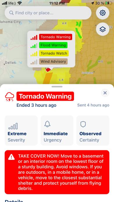 Weather Alerts: Severe, Storm App screenshot #3