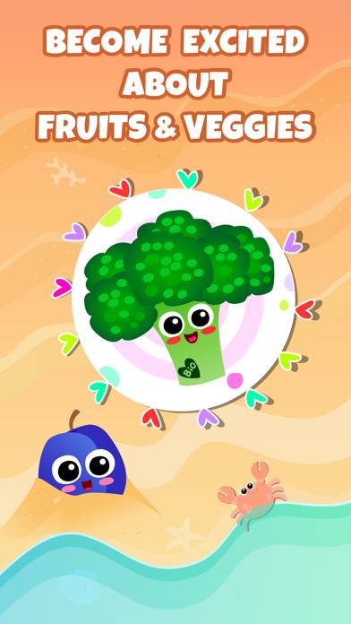 Yummies! Healthy Food games! App screenshot