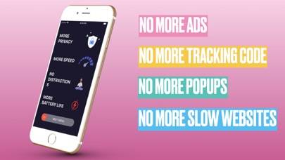 No Ads, No Tracking Captura de pantalla de la aplicación #1