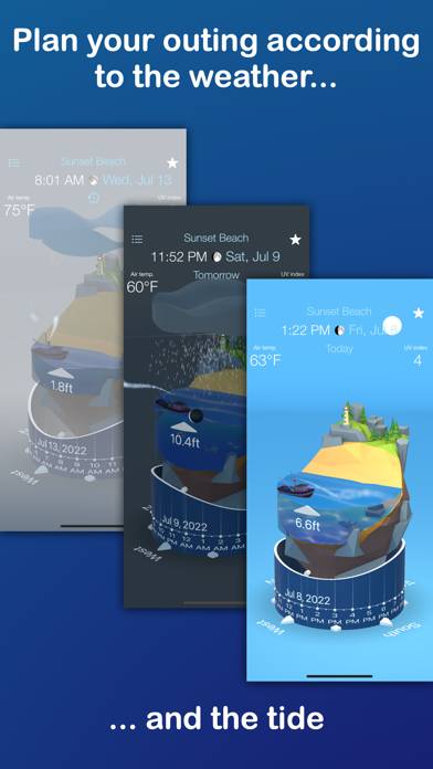 Beaches and weather Capture d'écran de l'application #4