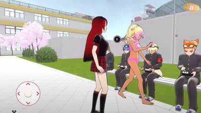 Anime Games: High School Girl App preview #1