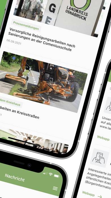 Landkreis Osnabrück aktuell Bildschirmfoto #2