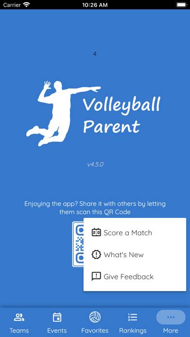 Volleyball Parent App screenshot #1