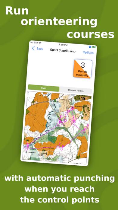 GPS Orienteering App screenshot #2