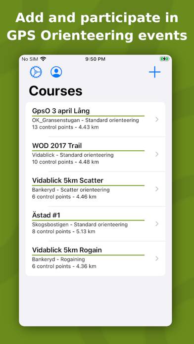 GPS Orienteering App screenshot #4