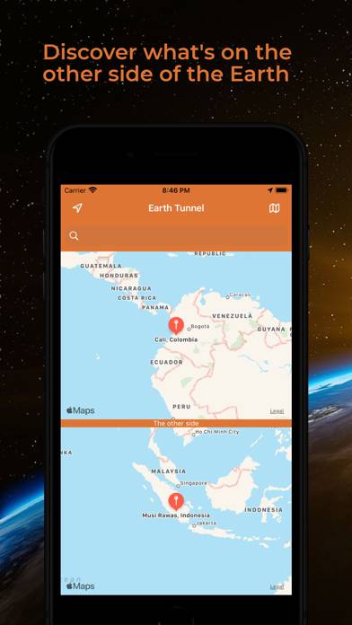 Earth Tunnel App screenshot #1