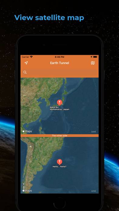Earth Tunnel App screenshot #4