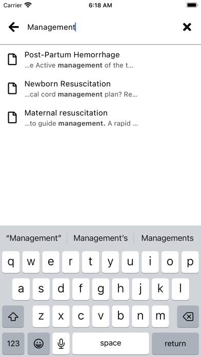 Obstetric Emergency Mnemonics App screenshot #4