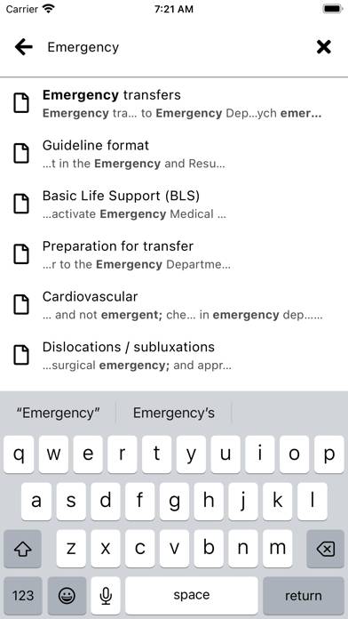 Urgent Care Medicine Schermata dell'app #4