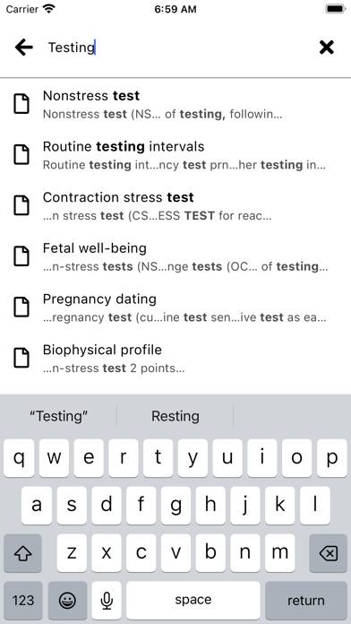 Obstetric Prenatal Care App screenshot #4