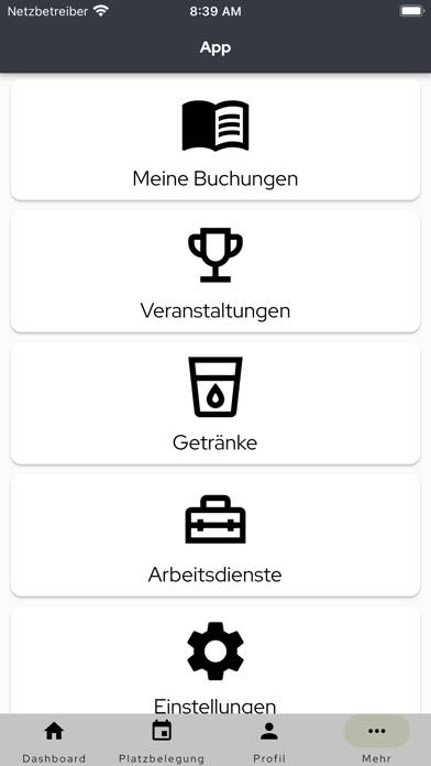 Courtbooking.de App-Screenshot #6