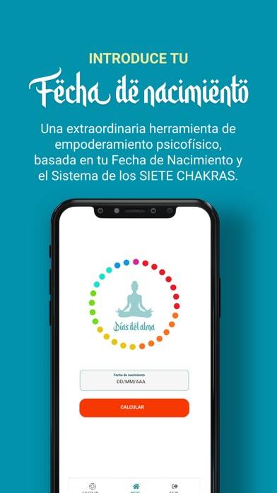 Días del Alma Captura de pantalla de la aplicación