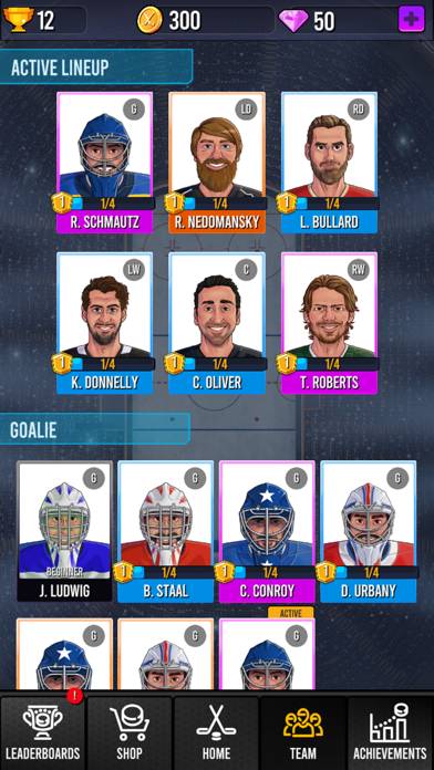 Superstar Hockey App screenshot #2