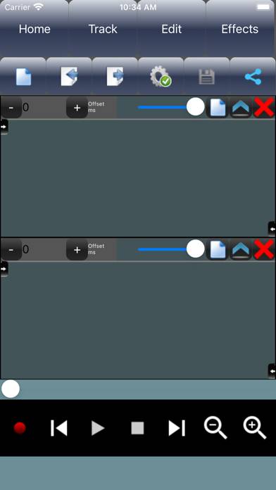 Audiosdroid Audio Studio Captura de pantalla de la aplicación #1