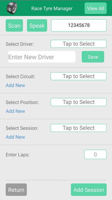 Race Tyre Manager App screenshot #6