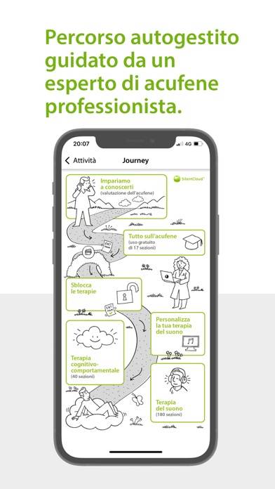 SilentCloud: Sollievo Acufene Schermata dell'app #3