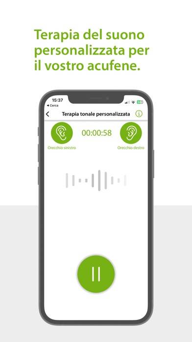 SilentCloud: Sollievo Acufene Schermata dell'app #6