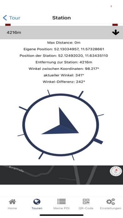 Tourguide Magdeburg App-Screenshot