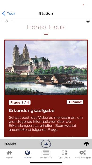 Tourguide Magdeburg App-Screenshot