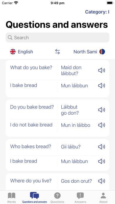 Get to know the Sami languages App screenshot #2