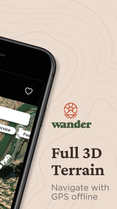 Wander: Maps & Navigation App screenshot #2