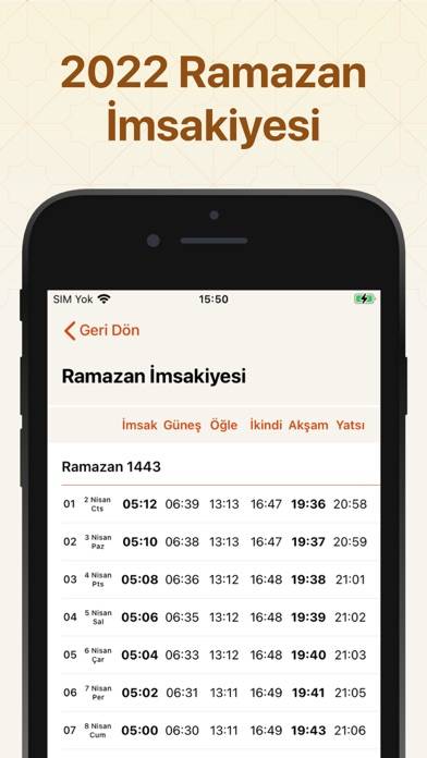 Iftar: Countdown Ramadan 2024 Uygulama ekran görüntüsü #2