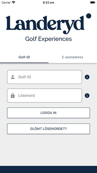 Landeryds Golfklubb App skärmdump #2