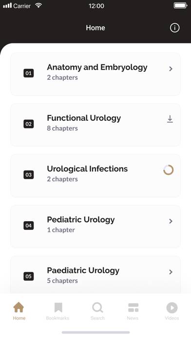 Urology Schermata dell'app #1