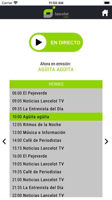 Lancelot Medios App screenshot